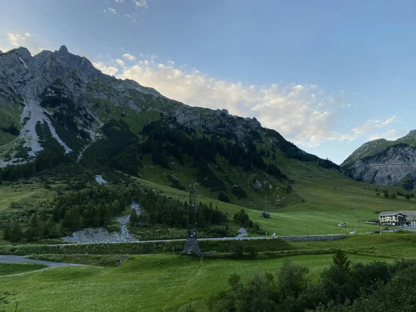 Energy in Austria – mountain landscape with hydropower