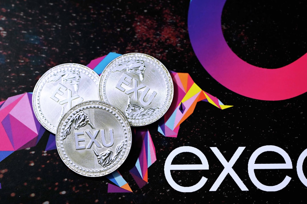 Calculator and euro coins for loan interest calculation